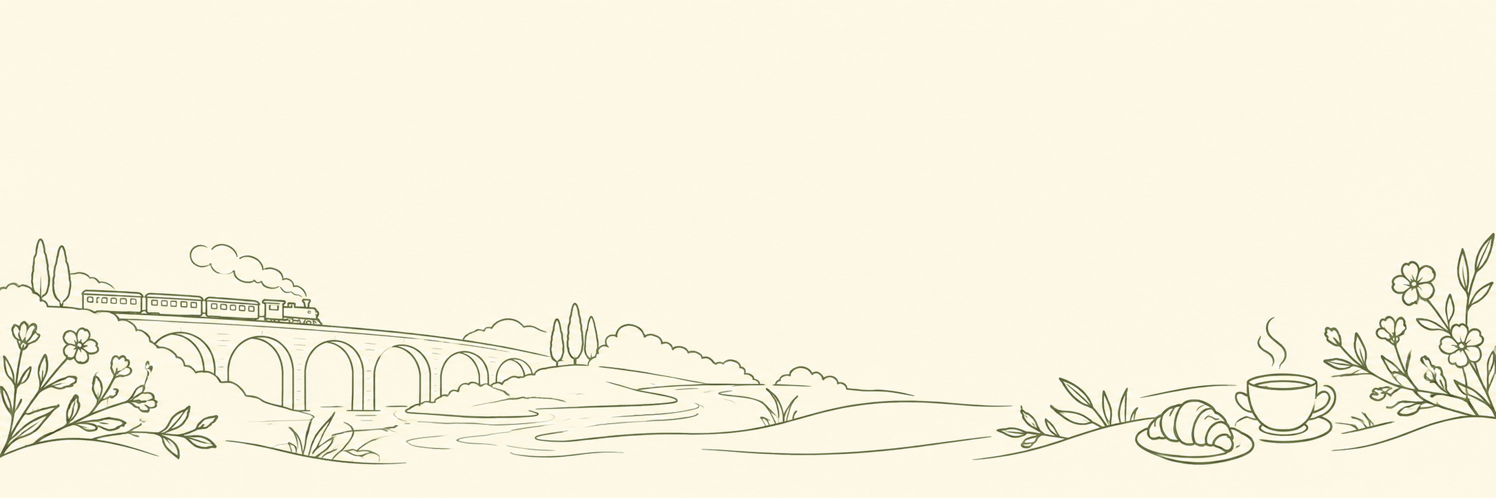 Tranquil Riverside Train Valley