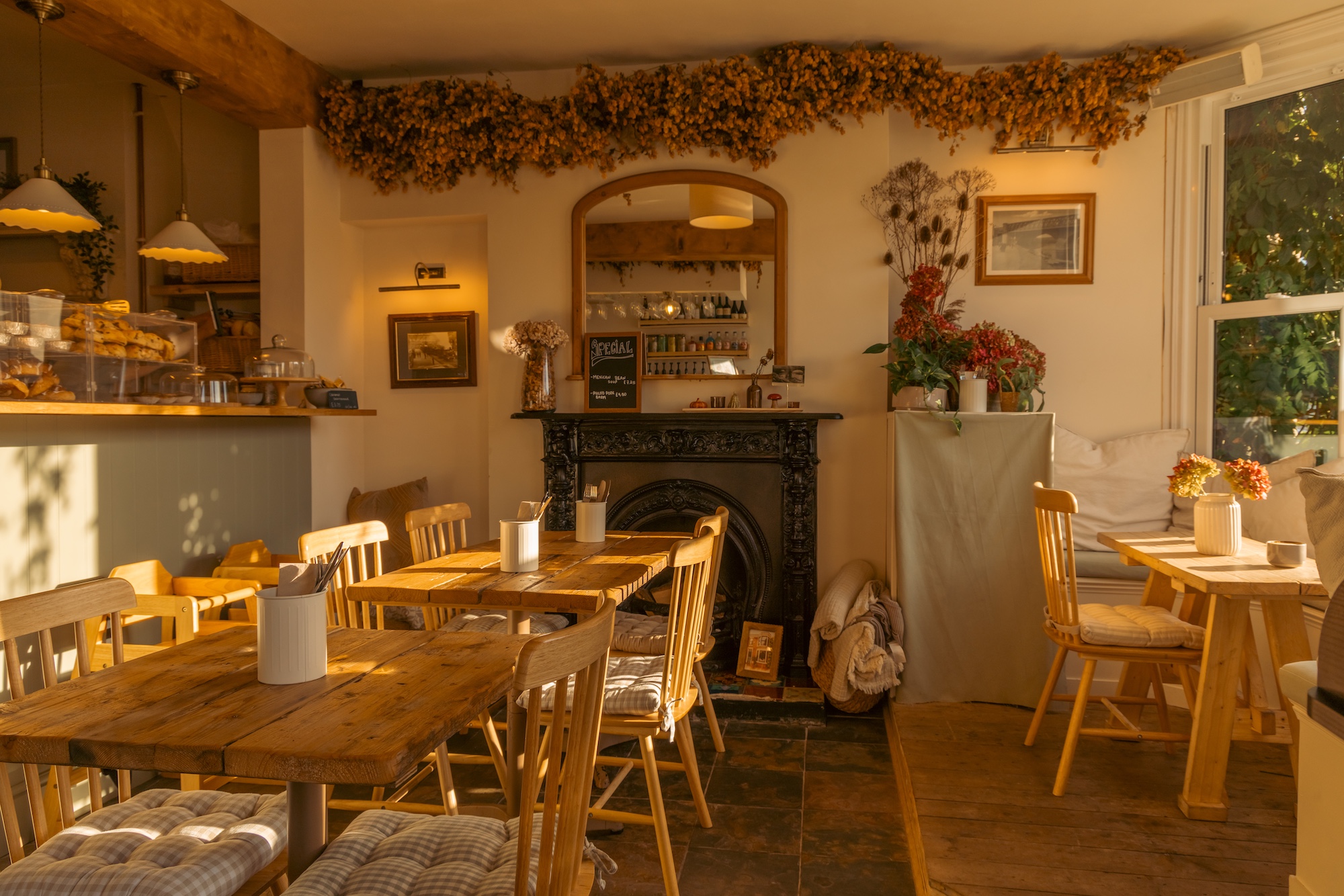 front room in our preston cafe